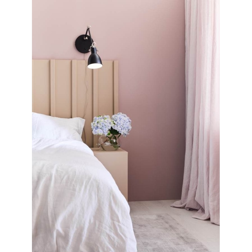 Markslöjd 108250 - Candeeiro de parede HOUSE 1xE14/40W/230V preto