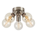 Markslöjd 108554 - Iluminação de teto MAZZO 5xE27/40W/230V cromado mate