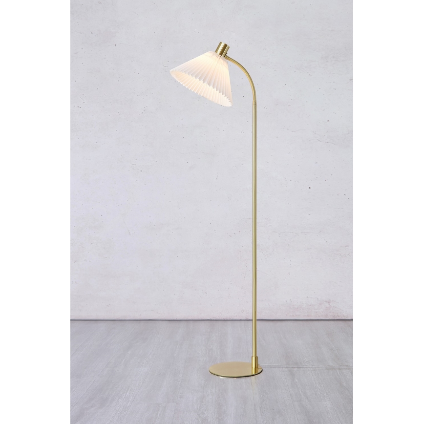 Markslöjd 108569 - Candeeiro de chão MIRA 1xE27/40W/230V dourada