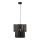 Markslöjd 108581 - Candelabro suspenso VIENTO 1xE27/40W/230V preto