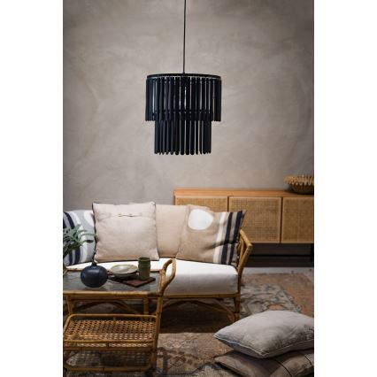 Markslöjd 108581 - Candelabro suspenso VIENTO 1xE27/40W/230V preto