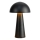 Markslöjd 108655 - Candeeiro de mesa recarregável LED dimerizável FUNGI LED/1,5W/5V 2000 mAh IP44 preto