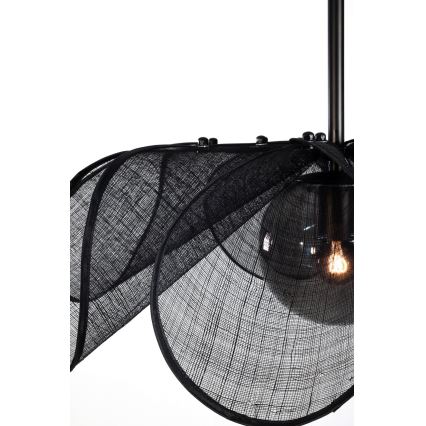 Markslöjd 108660 - Candeeiro suspenso STYRKA 1xE27/40W/230V diâmetro 63 cm preto