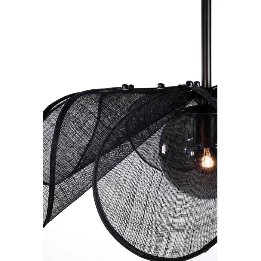 Markslöjd 108660 - Candeeiro suspenso STYRKA 1xE27/40W/230V diâmetro 63 cm preto