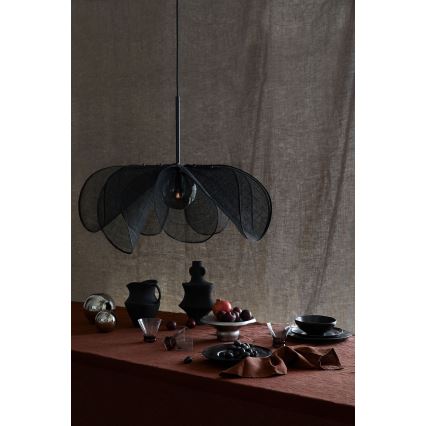 Markslöjd 108662 - Candeeiro suspenso STYRKA 1xE27/40W/230V diâmetro 75 cm preto