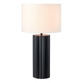 Markslöjd 108670 - Candeeiro de mesa HASHIRA 1xE27/40W/230V branco/preto