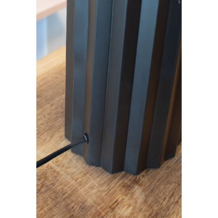 Markslöjd 108670 - Candeeiro de mesa HASHIRA 1xE27/40W/230V branco/preto