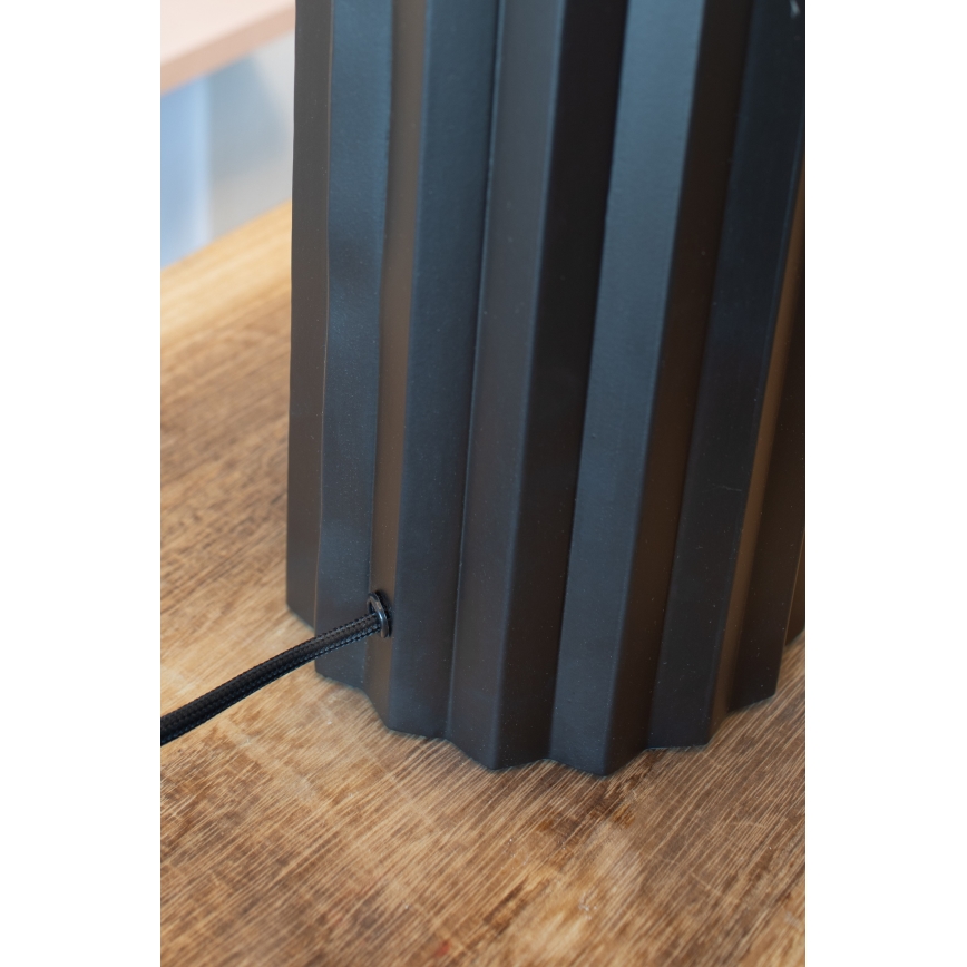 Markslöjd 108670 - Candeeiro de mesa HASHIRA 1xE27/40W/230V branco/preto