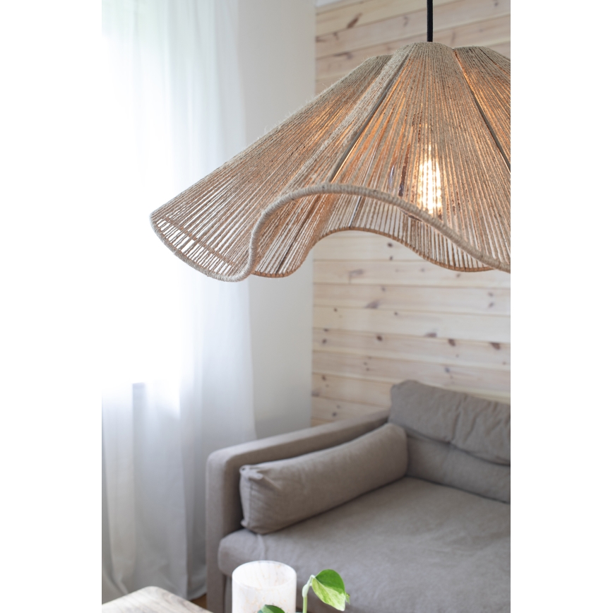 Markslöjd 108681 - Candeeiro suspenso NAMI 1xE27/40W/230V castanho