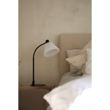 Markslöjd 108697 - Candeeiro de mesa MIRA 1xE14/40W/230V preto/branco