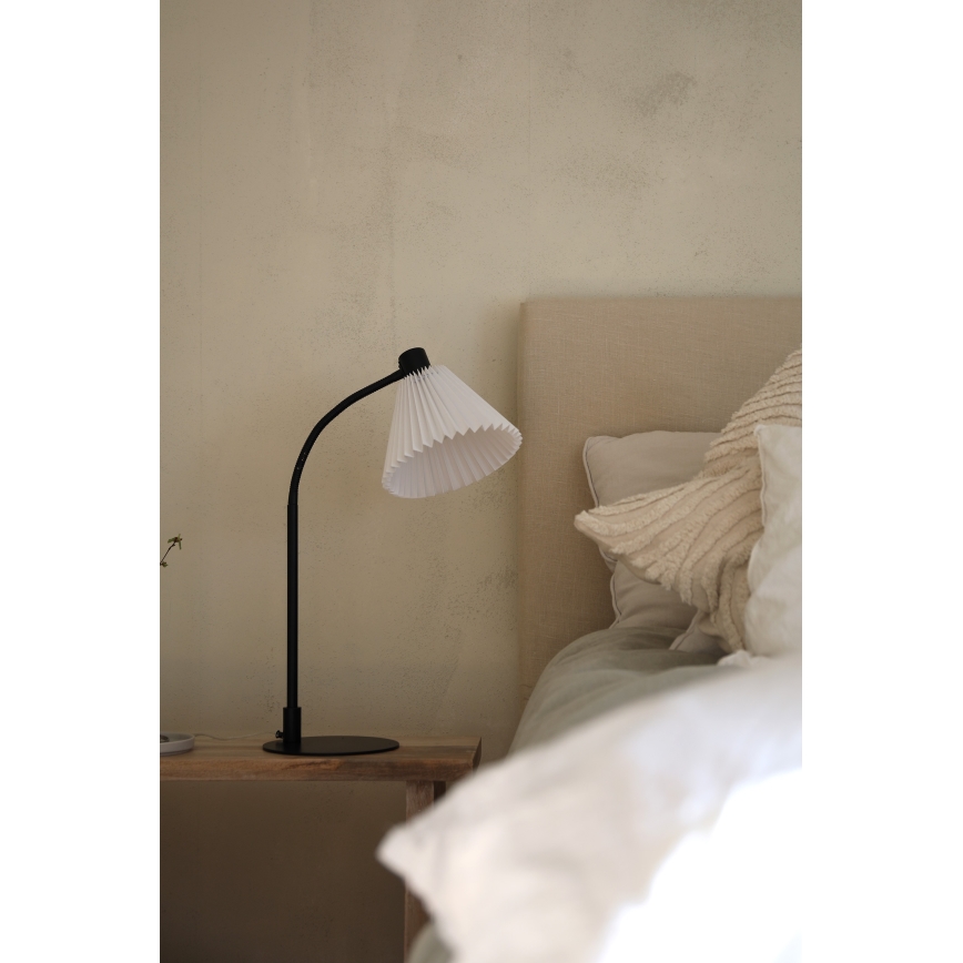 Markslöjd 108697 - Candeeiro de mesa MIRA 1xE14/40W/230V preto/branco