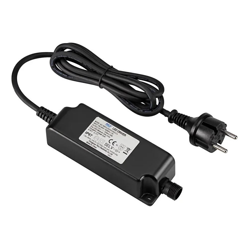 Markslöjd 108750 - Adaptador de alimentação para exterior GARDEN24 60W/31V IP67