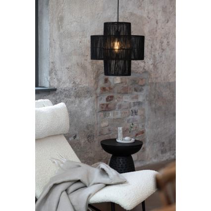 Markslöjd 108766 - Candeeiro suspenso SOGA 1xE27/40W/230V preto