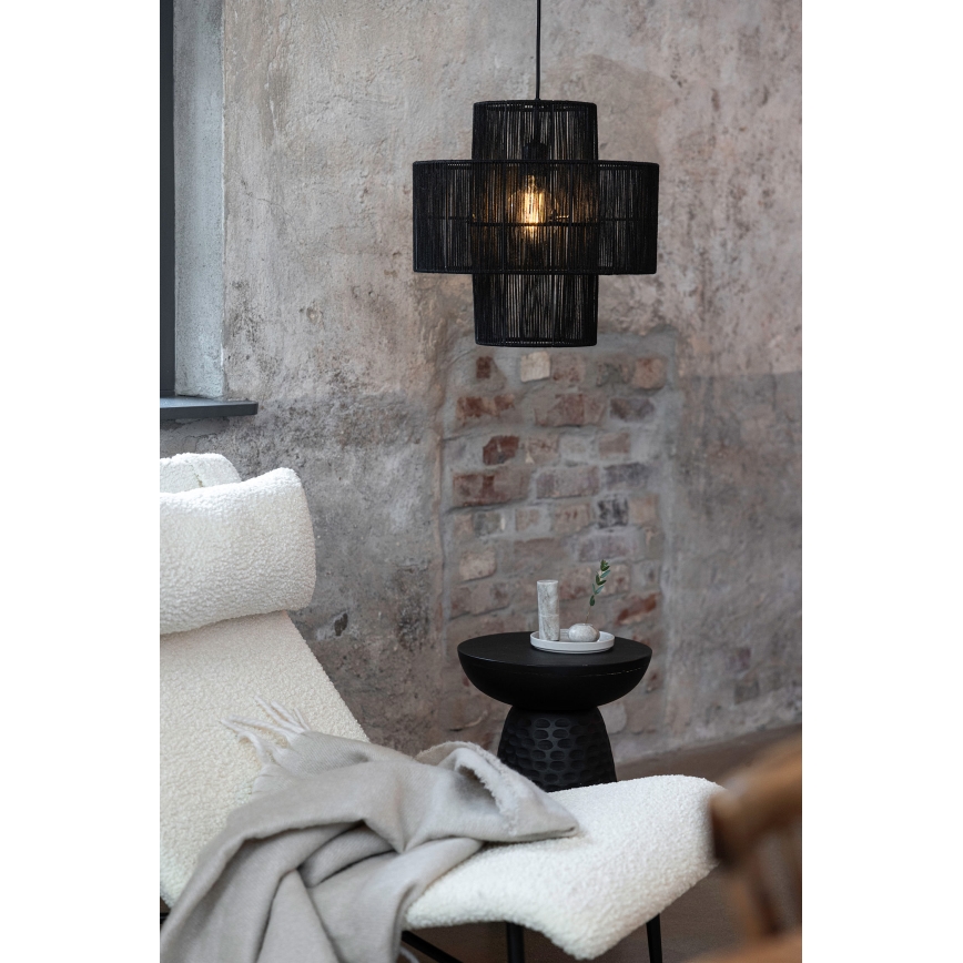 Markslöjd 108766 - Candeeiro suspenso SOGA 1xE27/40W/230V preto