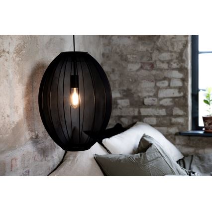Markslöjd 108795 - Candeeiro suspenso FLORENCE 1xE27/40W/230V preto