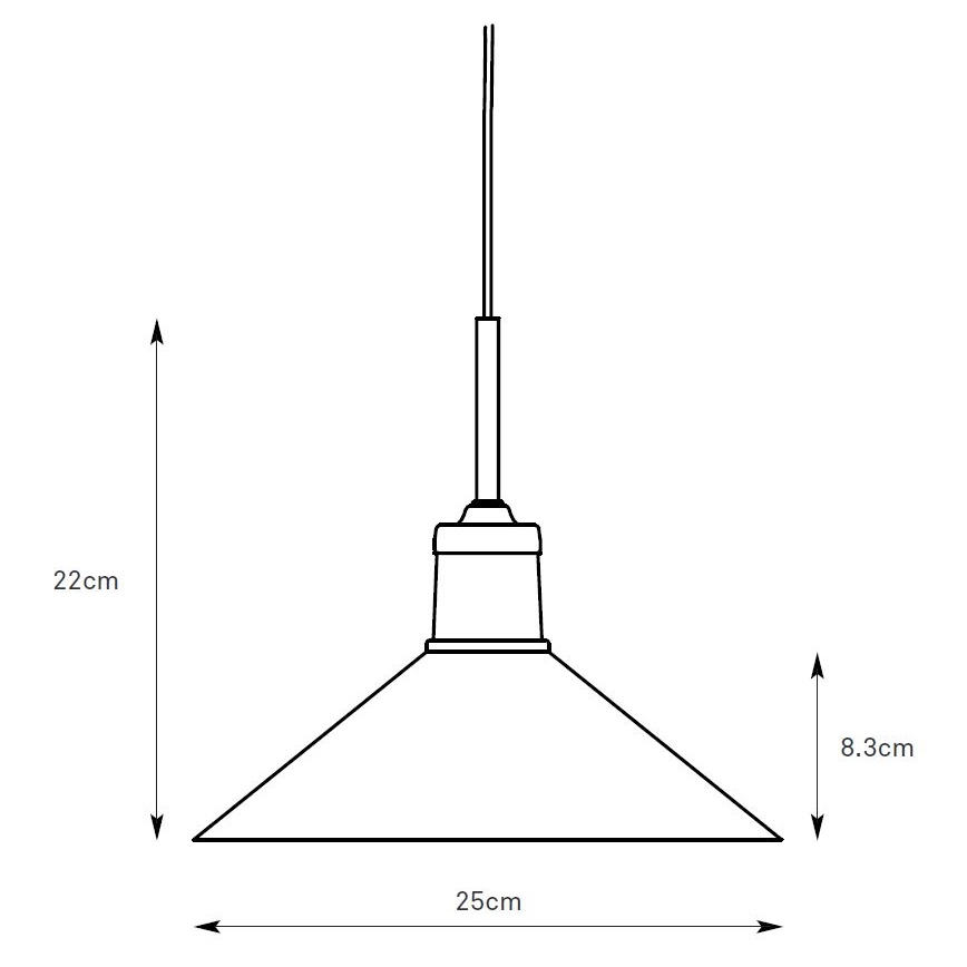 Markslöjd 108867 - Candeeiro suspenso VELA 1xE27/40W/230V latão/branco