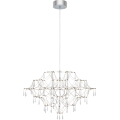 Markslöjd 108870 - Lustre de cristal LED regulável num fio EFESOS LED/25W/230V diâmetro 80 cm