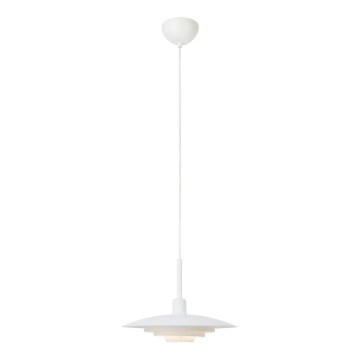 Markslöjd 108874 - Candeeiro suspenso em cabo PINY 1xE27/60W/230V Ø 35 cm, branco