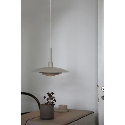Markslöjd 108875 - Pendente em cabo PINY 1xE27/60W/230V, Ø 35 cm, bege