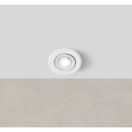Markslöjd 108885 - Luminária LED dimerizável de embutir para casa de banho PLUTO LED/4,9W/230V CRI 90 IP44 branca