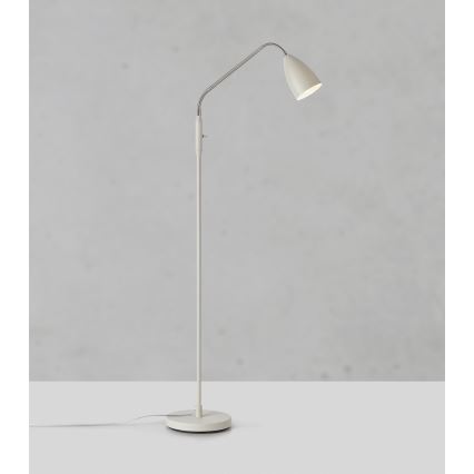 Markslöjd 108887 - Candeeiro de pé LED dimerizável PATRO LED/4,9W/230V CRI 90 bege