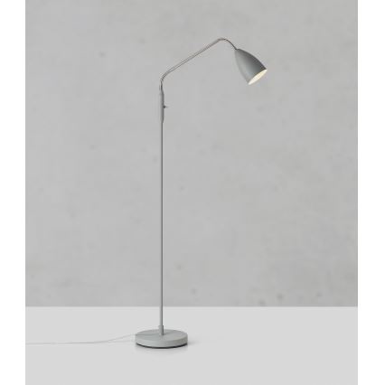 Markslöjd 108888 - Candeeiro de pé LED regulável PATRO, 4,9 W, 230 V, IRC 90, cinzento