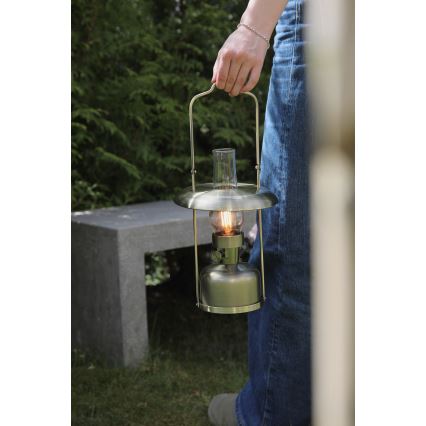 Markslöjd 108894 - Candeeiro de mesa exterior recarregável LED dimerizável FANOS LED/2,5W/3,7V 4000 mAh IP44 latão