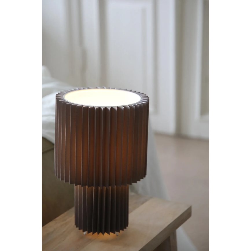 Markslöjd 108896 - Candeeiro de mesa CATIS 1xE27/60W/230V 32 cm cinzento