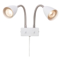 Markslöjd 108900 - Aplique de parede com 2 focos CIRO 2xGU10/7W/230V branco