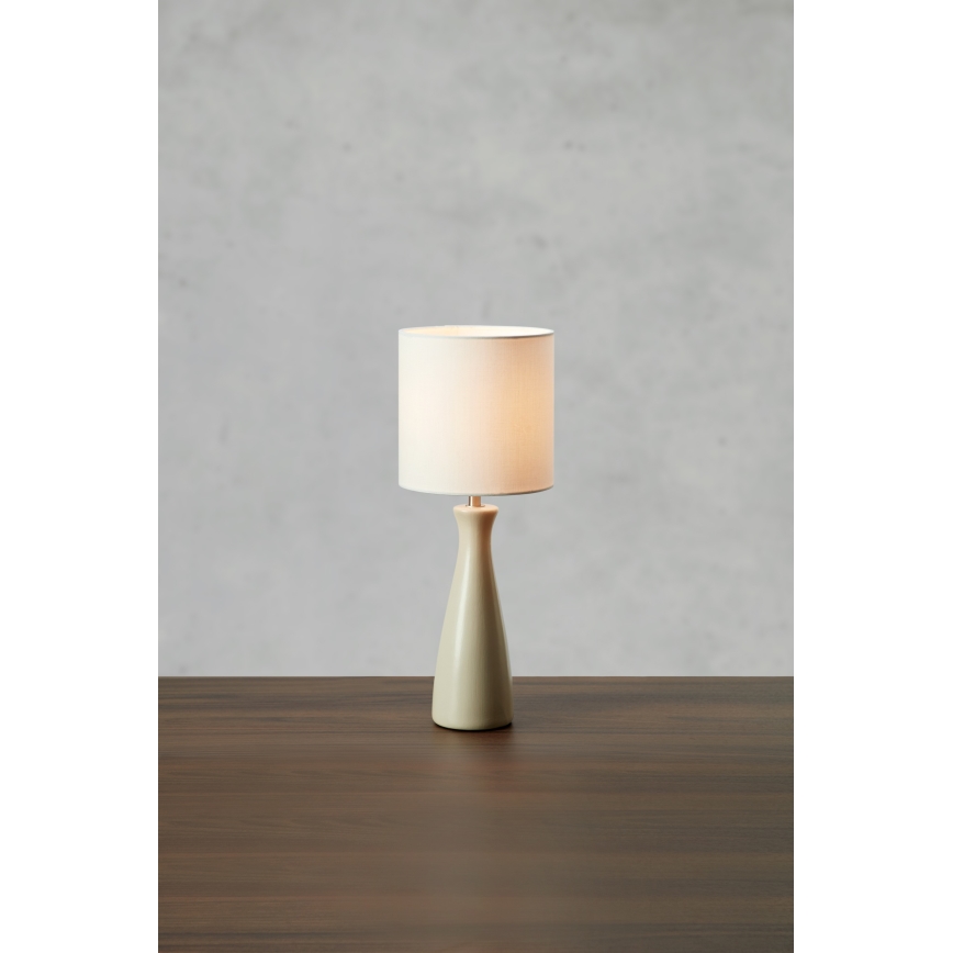 Markslöjd 108906 - Candeeiro de mesa BIRILLO 1xE14/60W/230V creme