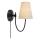Markslöjd 108907 - Aplique de parede AMAR 1xE14/40W/230V bege/preto