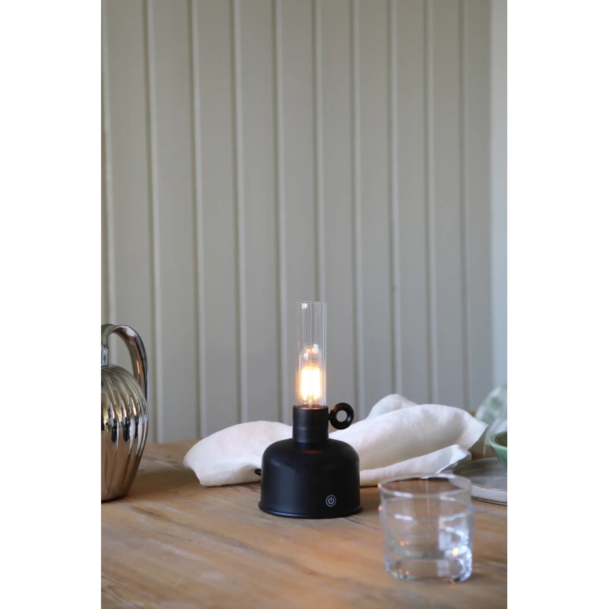 Markslöjd 108919 - Candeeiro de mesa LED para exterior regulável ASTRID LED/2W/1200 mAh IP44 preto