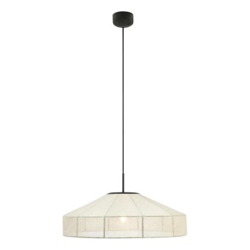Markslöjd 108955 - Lustre ALIA com cabo 1xE27/60W/230V Ø 57 cm creme/preto