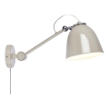 Markslöjd 108964 - Aplique de parede TILT 1xE27/60W/230V cinzento