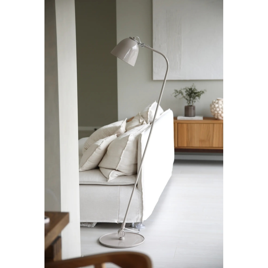 Markslöjd 108966 - Candeeiro de pé TILT 1xE27/60W/230V cinzento