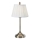 Markslöjd 108973 - Candeeiro de mesa OXFORD 1xE14/40W/230V branco/latão