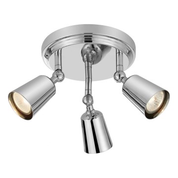 Markslöjd 108981 - Candeeiro de focos TINY 3xGU10/7W/230V cromado brilhante