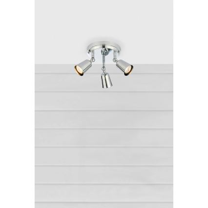 Markslöjd 108981 - Candeeiro de focos TINY 3xGU10/7W/230V cromado brilhante