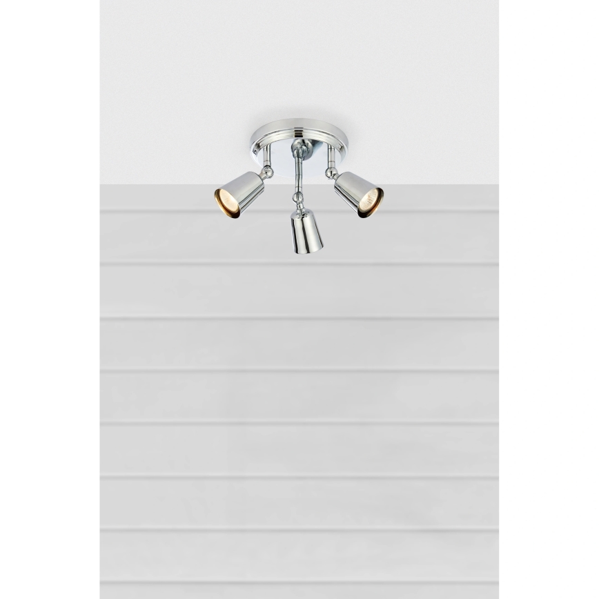 Markslöjd 108981 - Candeeiro de focos TINY 3xGU10/7W/230V cromado brilhante