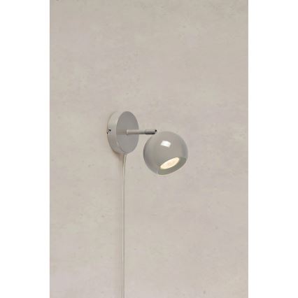 Markslöjd 108983 - Aplique de parede orientável POP 1xGU10/7W/230V cinzento