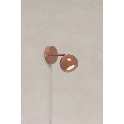 Markslöjd 108984 - Aplique de parede com foco orientável POP 1xGU10/7W/230V castanho