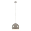 Markslöjd 108986 - Lustre suspenso POP com cabo 1xE27/40W/230V Ø 28 cm cinzento