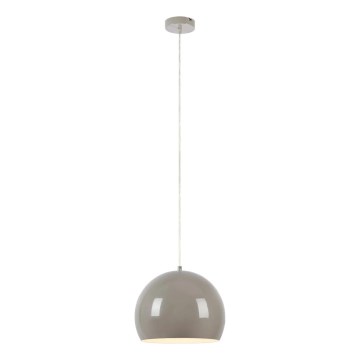 Markslöjd 108986 - Lustre suspenso POP com cabo 1xE27/40W/230V Ø 28 cm cinzento