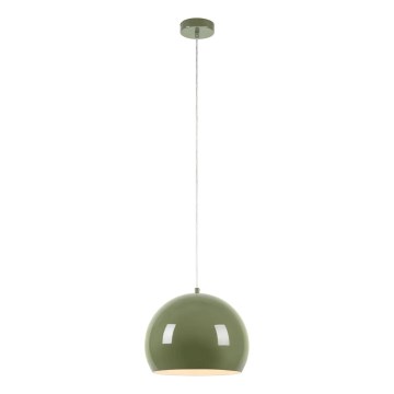 Markslöjd 108988 - Pendente com cabo POP 1xE27/40W/230V diâmetro 28 cm verde