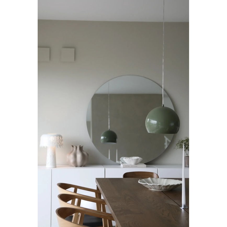 Markslöjd 108988 - Pendente com cabo POP 1xE27/40W/230V diâmetro 28 cm verde