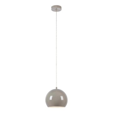 Markslöjd 108989 - Candeeiro suspenso POP em cabo 1xGU10/7W/230V, diâmetro 20 cm, cinzento