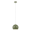 Markslöjd 108991 - Pendente em cabo POP 1xGU10/7W/230V Ø 20 cm verde