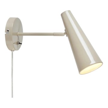 Markslöjd 108992 - Candeeiro de parede PEAK 1xE14/40W/230V cinzento
