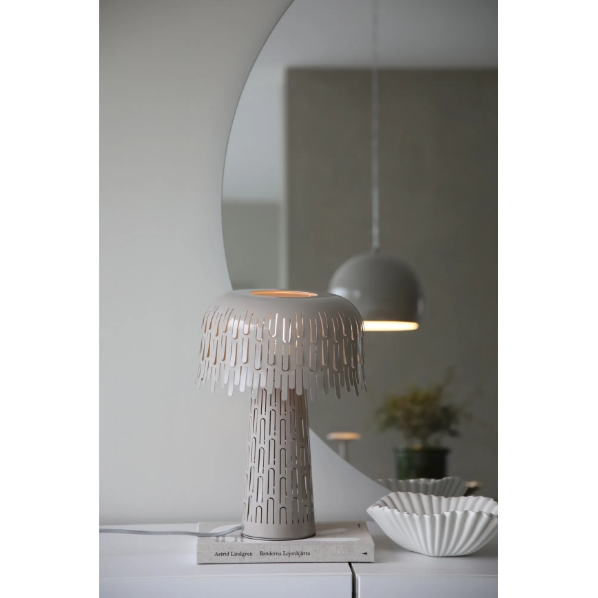 Markslöjd 109005 - Candeeiro de mesa VERBERA 1xE14/40W/230V cinzento