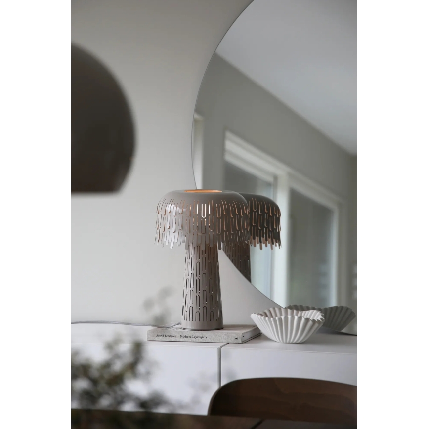 Markslöjd 109005 - Candeeiro de mesa VERBERA 1xE14/40W/230V cinzento